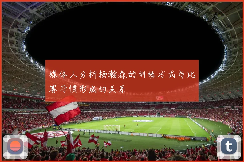 媒体人分析杨瀚森的训练方式与比赛习惯形成的关系